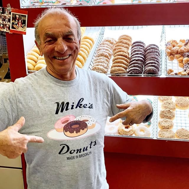 Mike at Mike's Donuts